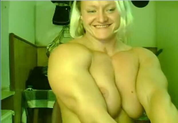 Brigita FBB Topless Webcam Flex