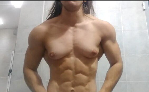 Micaela Showing Off her Rock Hard Body